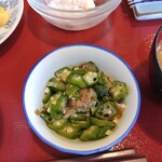 盛岡月が丘食堂 - オクラ