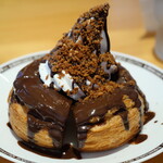 コメダ珈琲店 - 料理写真:シロノワール ブラックモンブラン ミニサイズ