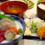 Niigata Kaihoumaru - 鰯定食
