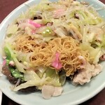 長崎飯店 - 皿うどん硬い麺