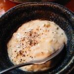 魚虎千両 - まんぼう串カツ480円に付いてきたタルタルソース