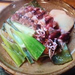 魚虎千両 - ホタルイカ松前陶板焼き980円