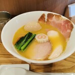 お出汁麺食堂 Harada - 限定　黒さつま鶏の鶏白湯らぁ麺