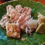 魚虎千両 - 松川鰈えんがわ炙り900円