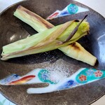 AQUA DINING CAFE 瓢黎 - ヤングコーン窯焼き