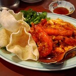 トラストアーチャー テンシン - ソフトシェルシュリンプのエビチリ