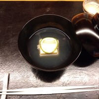 ふしきの - 卵豆腐 鮑のお椀