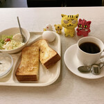 喫茶 ベル - トーストモーニング　400円(税込)