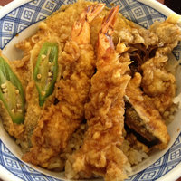 天ぷらふく西 禅と匠 - 海老と旬菜天丼