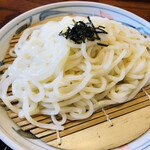 穂の香 - 天ざるうどん (海老・白身魚・野菜3種) 1500円