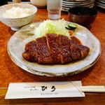 Kitsuchin Hiro - みそとんかつ定食1650円