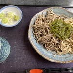 十割そば　ひかり - めかぶ蕎麦大盛