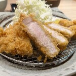 黒豚上ロースかつ定食(130g) 