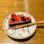 Kamameshi To Kushi Yaki Asadori - 甘味：ブルーベリーのケーキ