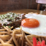 大判屋食堂 - カレー、目玉焼き