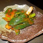 民芸喫茶 ポロンノ - キトキムチ　400円