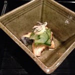 お宿　木の葉 - 鰻と茗荷の酢の物☆