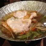 お宿　木の葉 - 小鍋☆大和豚肉の薬膳鍋