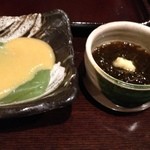 お宿　木の葉 - 刺身蒟蒻☆もずく