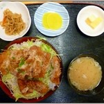 オモニの家 新琴似店 - 【ランチ】ソースチキンカツ丼大盛
