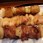 藤よし - レバー、鶏、つくね