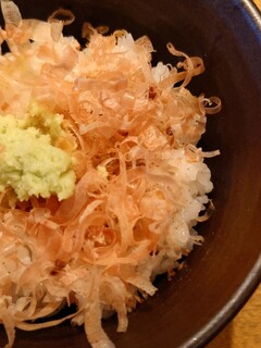 Shunsai Shungyo Otsukurino Wasabi - 山葵丼に　して　食べました