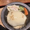 和牛料理 要 - 230516火　大阪　和牛料理 要　黒毛和牛100％ハンバーグステーキ定食、チーズのせ