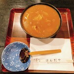 ほんだや - 料理写真:極太カレーうどん