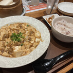 POT - 辛く無い麻婆豆腐　定食