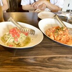 ピッツエリアバール　CACTUS　D'ORO - エッジの効いた具沢山パスタ