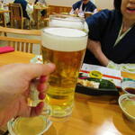 国民宿舎松代荘 - ビールで乾杯！