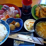 Uo ki - 刺身定食(1000円)