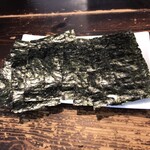 ラーメン専門店 徳川町 如水 - 海苔