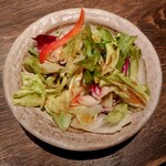 本格焼肉チファジャ - サラダ　チファジャオリジナルドレッシング