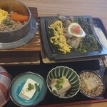 馬関そば - 瓦そばと五目釜飯