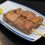 ミツワ - 2013.8 レバ（肝臓）塩若焼き（1串100円）