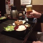 宮崎地鶏炭火焼 車 - ランチ会