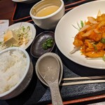 中国酒菜 凛 - 日替わり定食 イカチリ