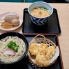 ほの香 - かしわ天うどん(大)、子ギツネうどん、こんにゃく、玉子