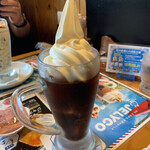 Komeda Kohi Ten - クリームコーヒー（サービス豆付き）　６００円