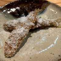 割鮮 入たに - 稚鮎おかき揚げ
