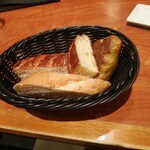 Pier's BAKERY - お替りパン（バタール、オレンジブレッド、よもぎパン、ライ麦パン）