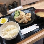 うまから屋 鶏山鶏男 - 特選しょうゆのからあげ定食￥７７０