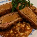 とんかつ マンジェ - フォアグラ豚カツ