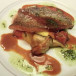 デジーノ - 黒むつポワレのアップ