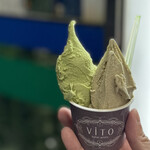 ViTO - ほうじ茶&八女玉露抹茶