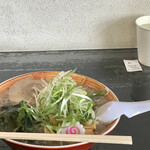 らー麺　Do・Ni・Bo - 朝ラー540円チョイこってりにネギTP100円