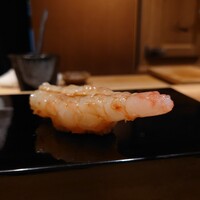 恵比寿 鮨 ふじまさ - 牡丹エビ