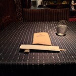 瀬里奈 - 私が食事をしたテーブルです。