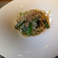 Cucina Italiana 東洞 - しらすと小松菜のスパゲティーニ